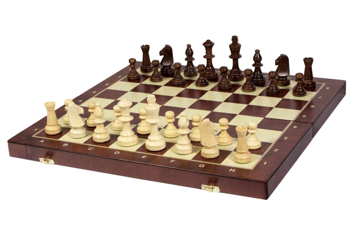 Grand Jeu D Echecs En Bois Pliable