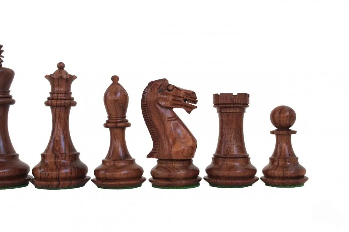 Jeu d'Echecs Staunton Elegance en Bois de Rose – Image 2