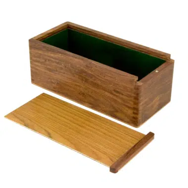 Coffret de Rangement en Bois de Rose Doré pour Jeu d'Echecs en Bois  (Hauteur de Roi = 7 à 10 cm) – Image 4
