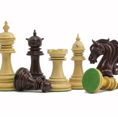 Jeu d'Echecs "Porte du Roi" en Bois de Rose