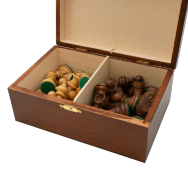 Coffret de Rangement en Bois de Bouleau (Hauteur de Roi = 8 cm)