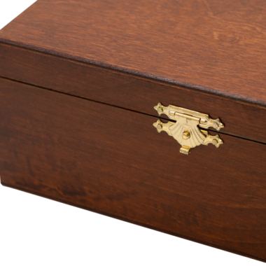 Coffret de Rangement en Bois de Bouleau (Hauteur de Roi = 8 cm)