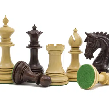 Jeu d'Echecs Lemington en Bois de Rose