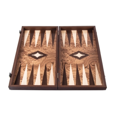 Backgammon en Ronce de Noyer