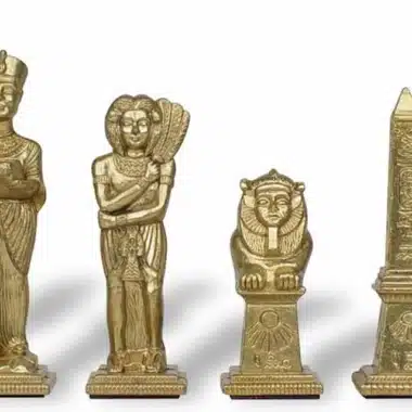 Alternative view of Jeu d'Echecs en Métal Egypte