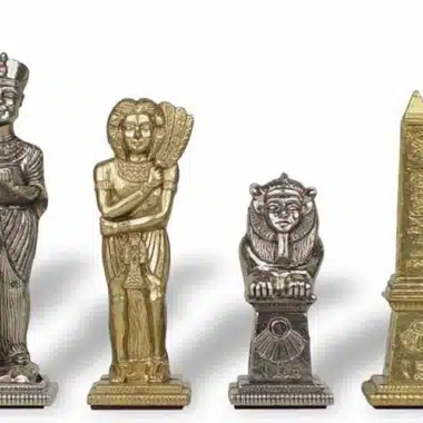 Jeu d'Echecs en Métal Egypte