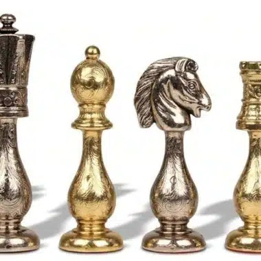 Jeu d'Echecs en Métal Arabic Style