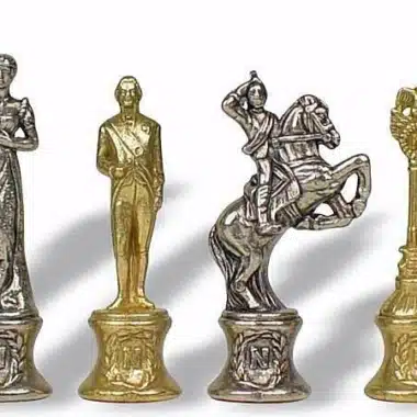 Jeu d'Echecs en Métal "Napoléon"
