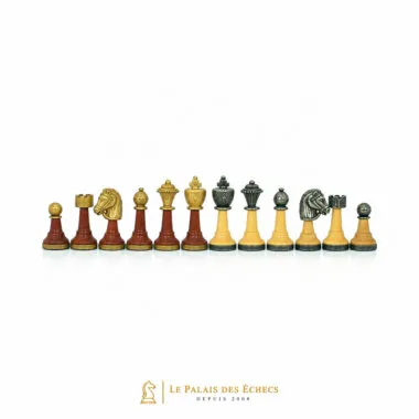 Jeu d'Echecs "Classic II" en Bois et Métal Massif