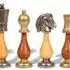 Jeu d'Echecs Arabic Style en Métal et Bois