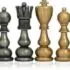 Jeu d'Echecs "Oriental XL" en Laiton Massif