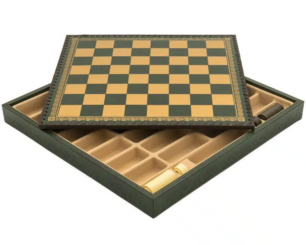 Ensemble Camelot Roi Arthur XIII Echiquier avec Rangement et Jeu d'Echecs en Métal – Image 19