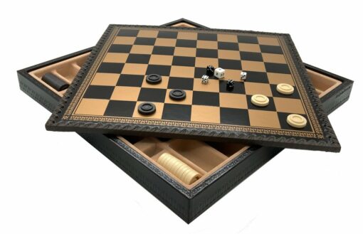 Tournoi d'échecs Staunton 5 damier jeu d'échecs schachset Set 48 x 48 cm BOIS 