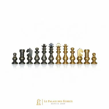 Jeu d'Echecs en Laiton "Little Français"