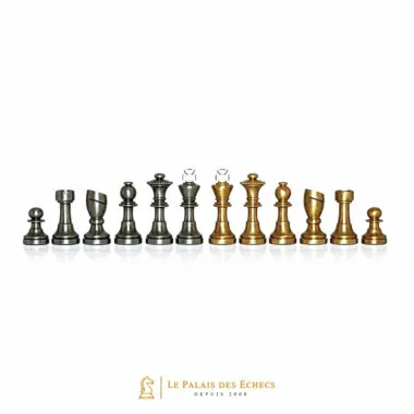 Jeu d'Echecs en Laiton "Staunton Contemporain"