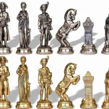 Jeu d'Echecs en Métal Grand Napoléon – Image 5