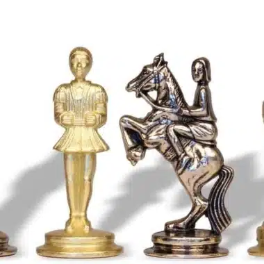 Jeu d'Echecs en Métal Camelot