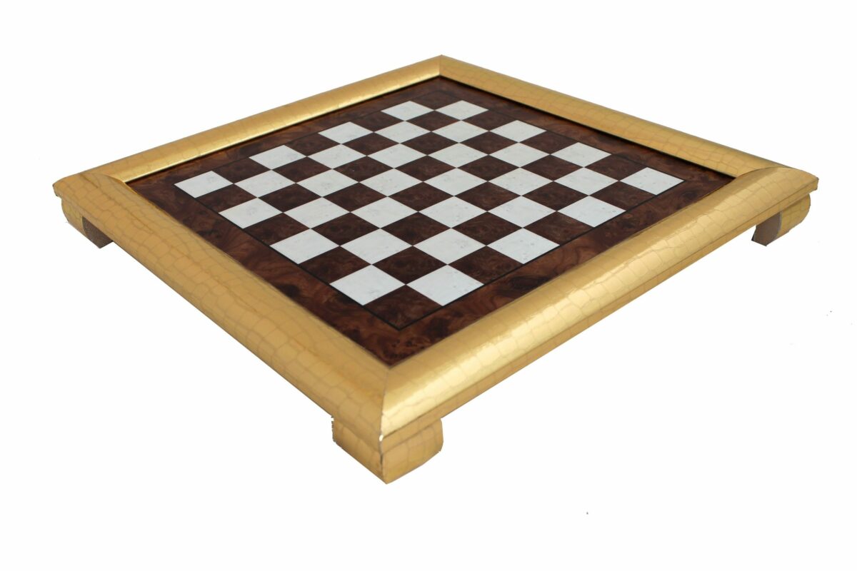 Échiquier En Bois - Jeu De Société Classique - Fabrication Française - Sans Marque