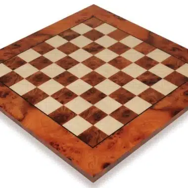 Jeu d'Echecs Géant Les Croisades en Résine et Échiquier en Bois d'Orme et de Bruyère – Image 5