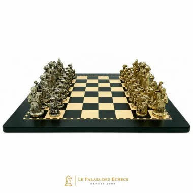 Vue d'ensemble de l'échiquier avec les deux armées Lanzichenecchi III face à face