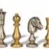 Jeu d'Echecs "Oriental" en Laiton Massif