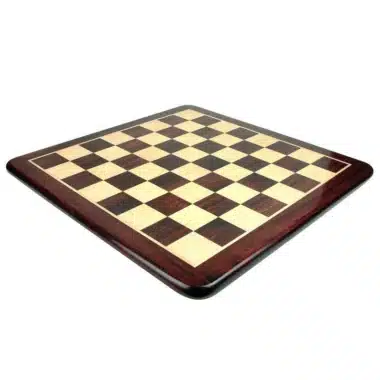Echiquier Arrondi en Bois de Rose et d'Erable Mat