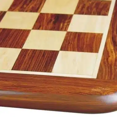 Figurines Jeu d'Echecs Napoleon en Metal et Echiquier en Bois d'Erable et de Rose Doré – Image 13