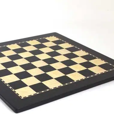 Ensemble Mignon Flower X Echiquier en Bois et Jeu d'Echecs en Métal – Image 14