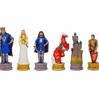 Jeu d'Echecs en Résine "Roi Arthur"