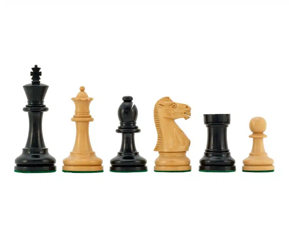 Jeu d'Echecs Staunton Supreme III en Bois d'Ebène