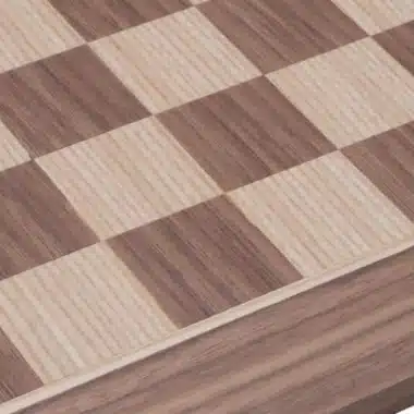 Ensemble Jeu d'Echecs Débutant II en Bois d'Acacia et Echiquier en Bois de Noyer – Image 12