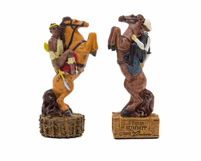 Jeu d'Echecs en Résine "Guerre Anglo-Zouloue"