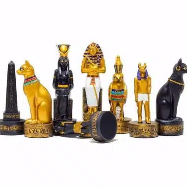 Jeu d'Echecs en Résine "Egypte Ancienne"
