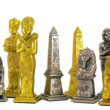 Jeu d'Echecs en Métal 
