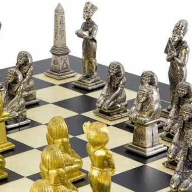 Jeu d'Echecs en Métal 