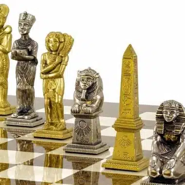 Jeu d'Echecs en Métal 