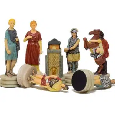 Jeu d'Echecs en Résine 