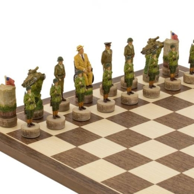 Jeu d'Echecs en Résine 