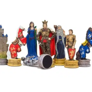 Jeu d'Echecs en Résine "Roi Arthur"