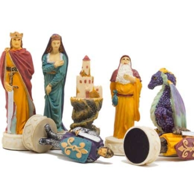 Jeu d'Echecs en Résine 