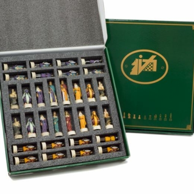 Jeu d'Echecs en Résine 