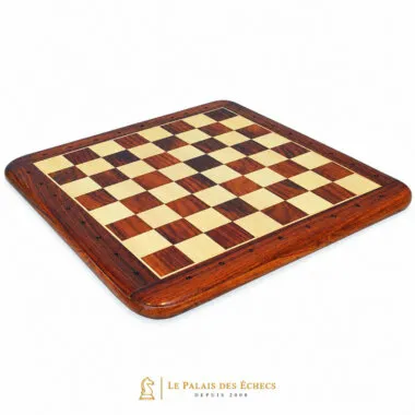 Echiquier Alphanumérique en Bois de Rose Doré et d'Erable