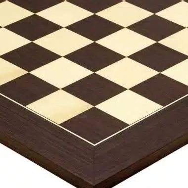 Ensemble Windsor III Echiquier en Bois de Wenge et Erable & Jeu d'Echecs en Bois de Rose – Image 7