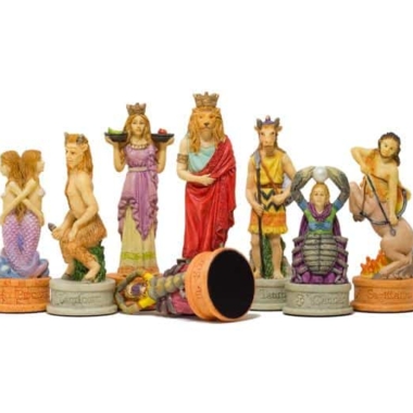 Jeu d'Echecs en Résine 