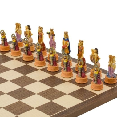 Jeu d'Echecs en Résine 