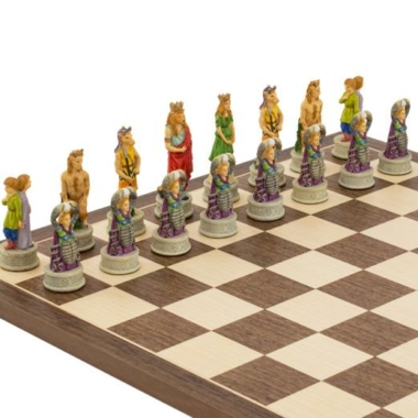 Jeu d'Echecs en Résine 