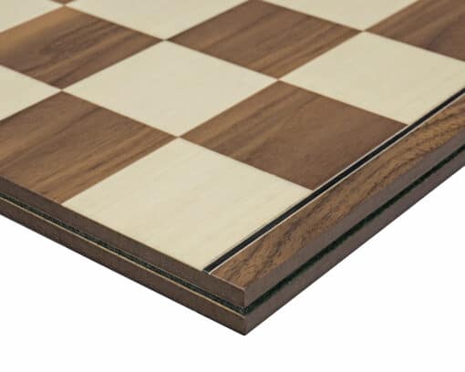 Échiquier pliable en Bois de Noyer et d'Érable