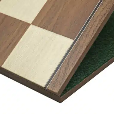Échiquier pliable en Bois de Noyer et d'Érable