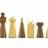 Jeu d'Échecs Art Déco en Bois de Sheesham et Bois de Buis