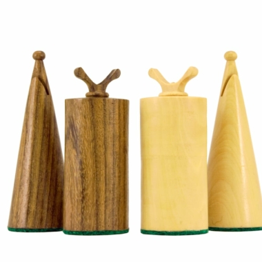 Jeu d'Échecs Art Déco en Bois de Sheesham et Bois de Buis